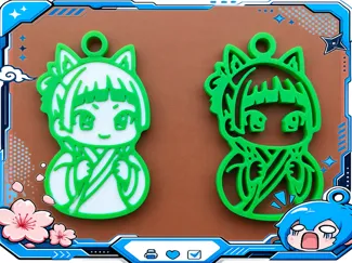 Llavero  anime inspirado maomao diarios boticaria