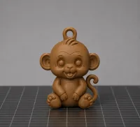Cute Monkey Keychain