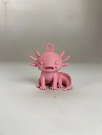 Axolotl Key Chain