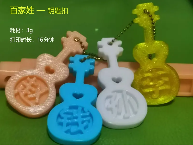 百家姓—钥匙扣（第一波）