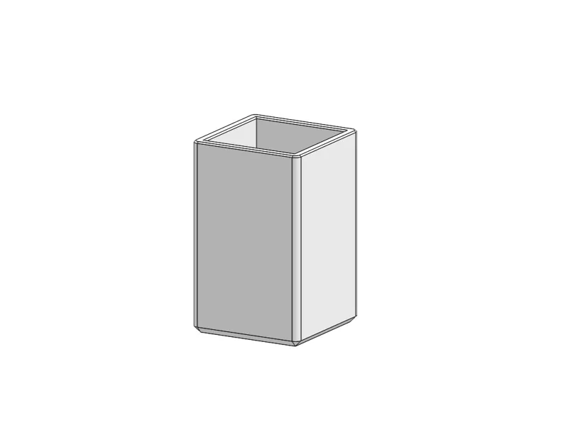desk riser for 30x30 leg, increase by 30 mm
