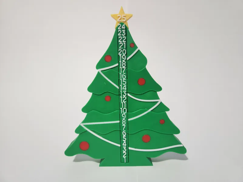 Christmas Countdown Tree