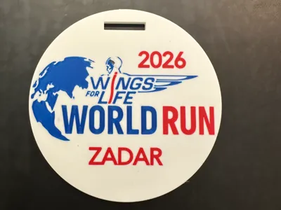 Wings for Life World Run Medal (Customizable)