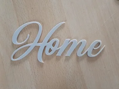 Home, Sign, 2D
