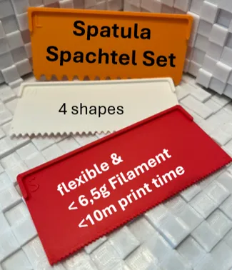 Spatula/Glue spreader # Spachtel/Kleber Verteiler