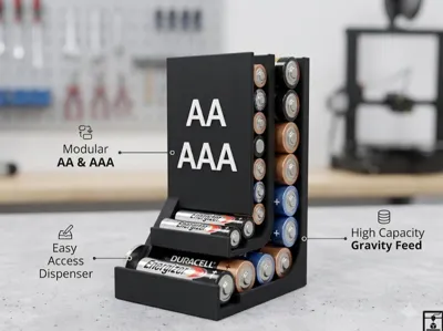 Batterie halter battery storage AA AAA CR20 