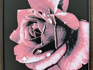 Rose Photo Picture HueForge 60 g - Only 3 Colors!