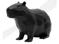 Capybara décoratif low poly — photo 2
