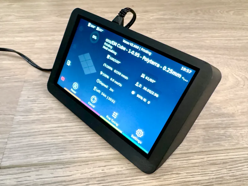 Raspberry Pi 3B+ with BTT TFT50 Screen Enclosure