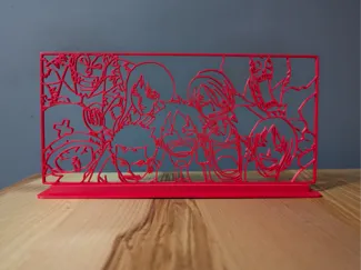 Mugiwara no Ichimi One Piece crew portrait