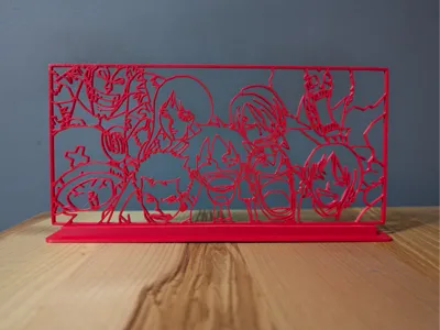 Straw Hat Pirates One Piece Crew Portrait