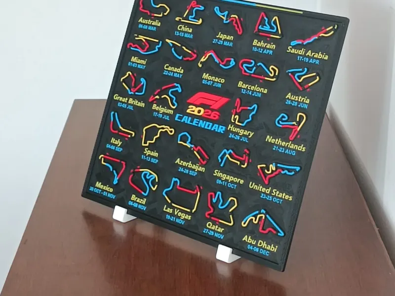 F1 Calendar Support