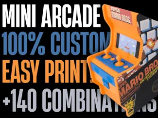 MINI ARCADE 100% CUSTOMIZABLE