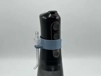 Water Flosser Nozzle Holder | Low-Profile Snap-On 