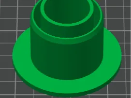 Tampas 40 mm com furos 25 