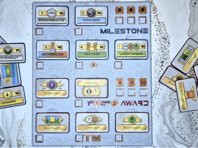 TM - Terraform Mars - Milestones & Awards