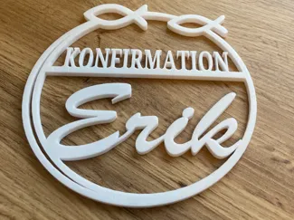 Konfirmations Deko für Auf Die Torte