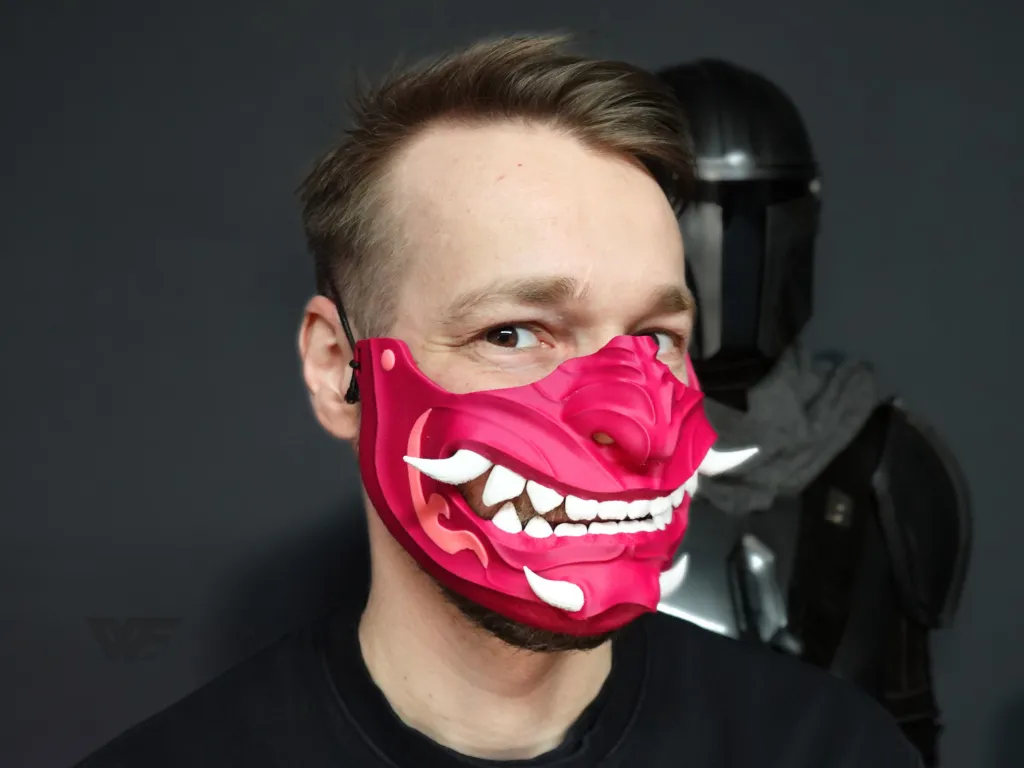 Oni Mask #3 view 2