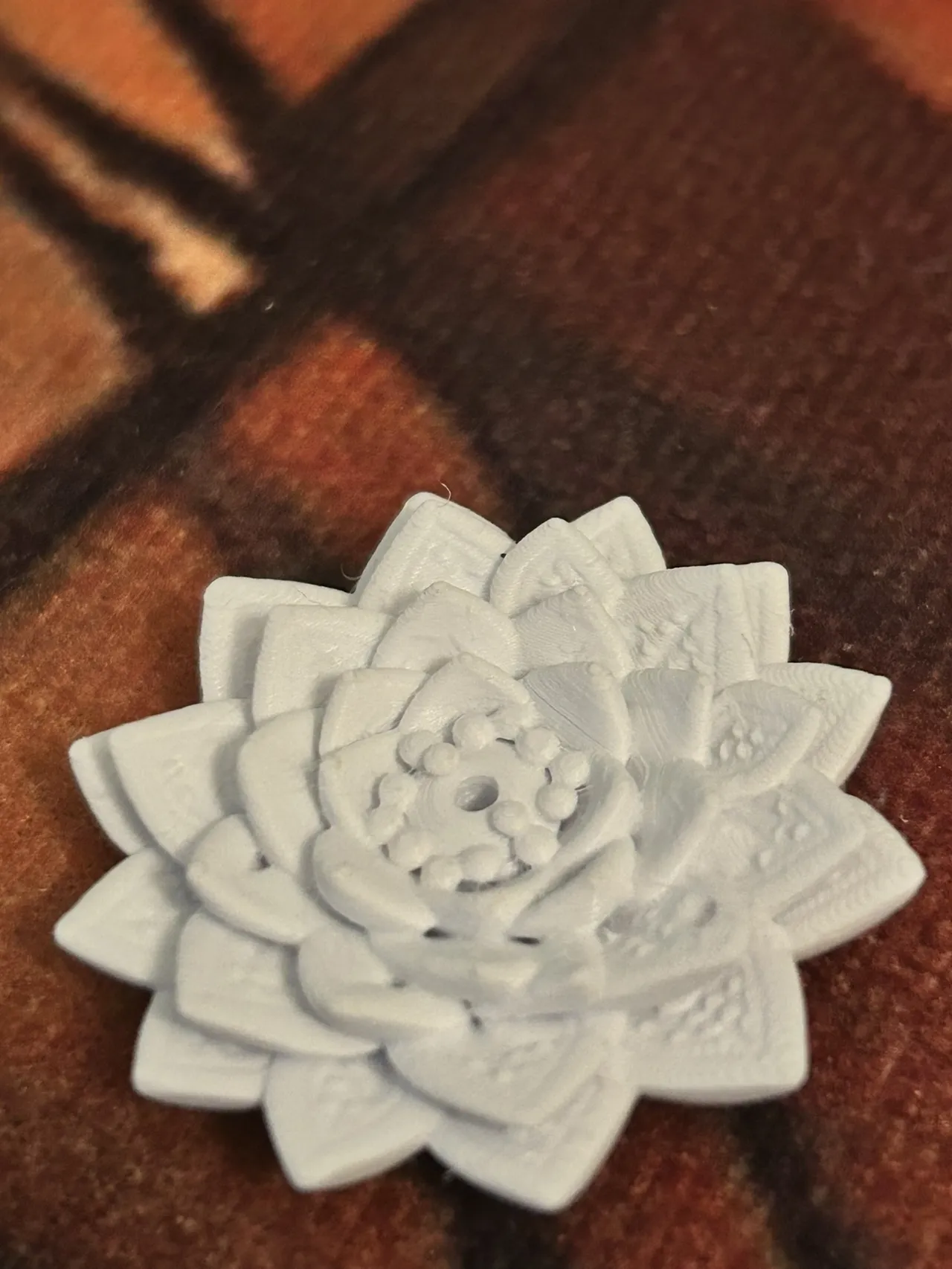 Lotus Flower Earrings view 2