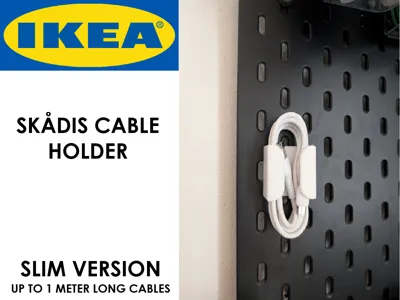 IKEA Skådis Cable Holder | SLIM VERSION