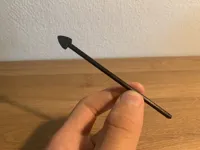 Only the arrow - with support