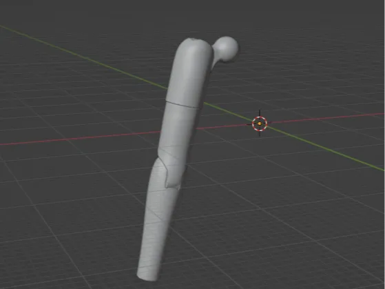 1/12 Arm and ball connector for Megami Device