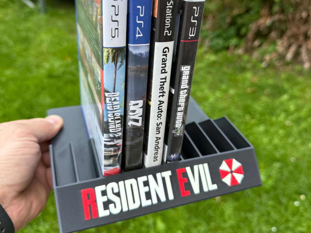 Holder PlayStation games Resident Evil – PS2 3 4 5 3D model