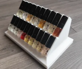 Perfume sample stand for 14mm bottles
