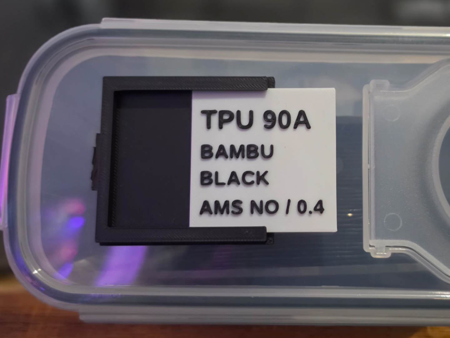 LabelDock 50 — Slide-In Storage Label System