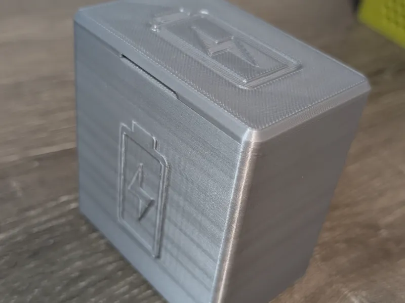 Used Battery Bin With Lid