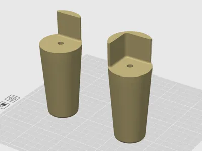 Furniture Feet / Raisers - high enough for roomba