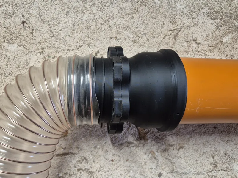 DN 110 KG-Rohr HT-Rohr Adapter Magnetkupplung