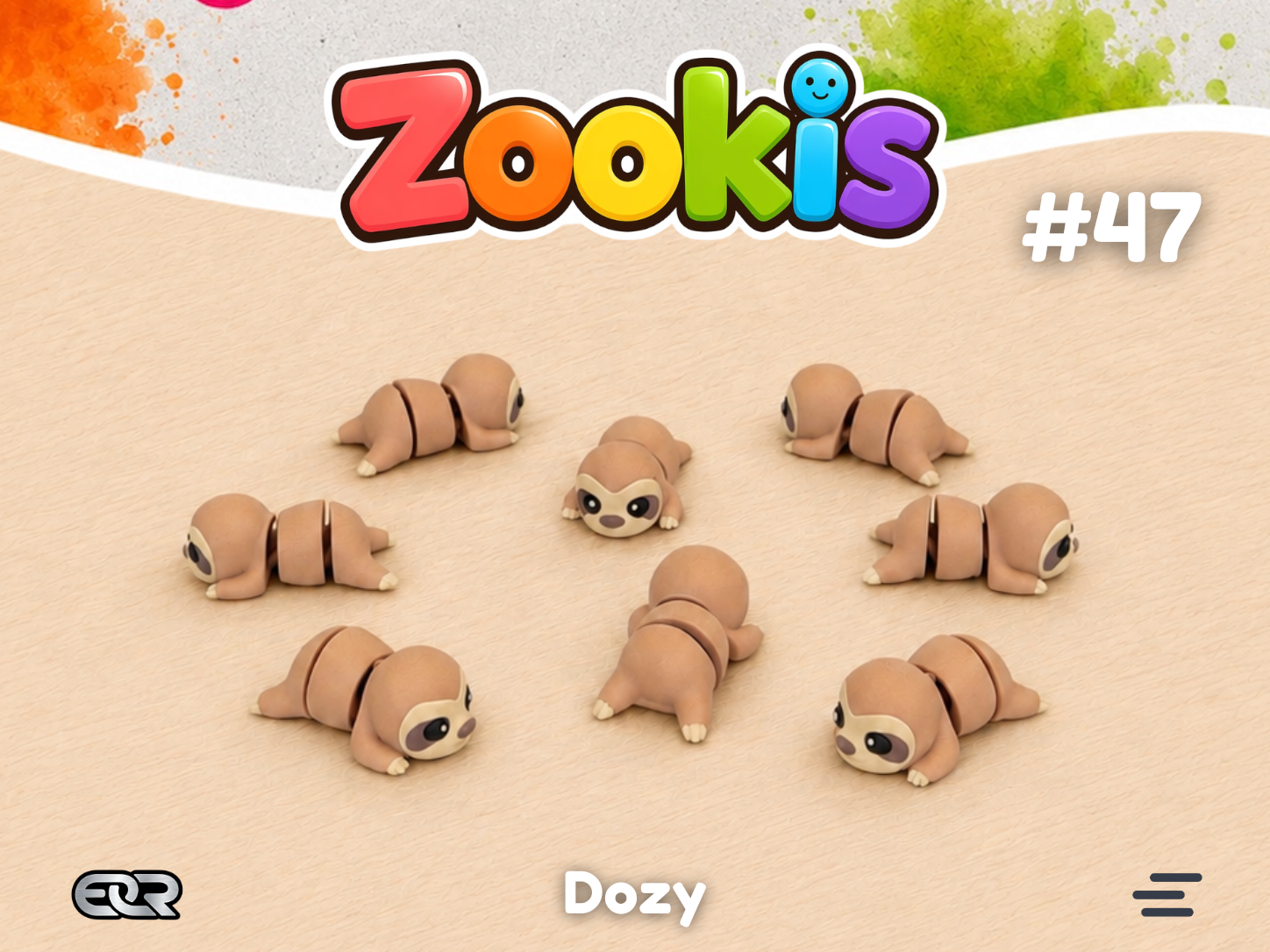 Zookis - Dozy (sloth) #47