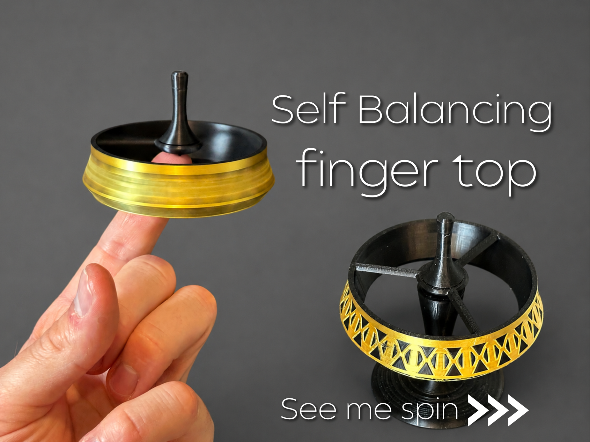 Self-Balancing Finger Top - 1