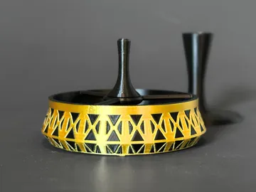Letrero o emblema decorativo: Self-Balancing Finger Top — vista de referencia 4