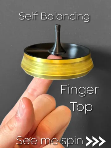 Letrero o emblema decorativo: Self-Balancing Finger Top — vista de referencia 2