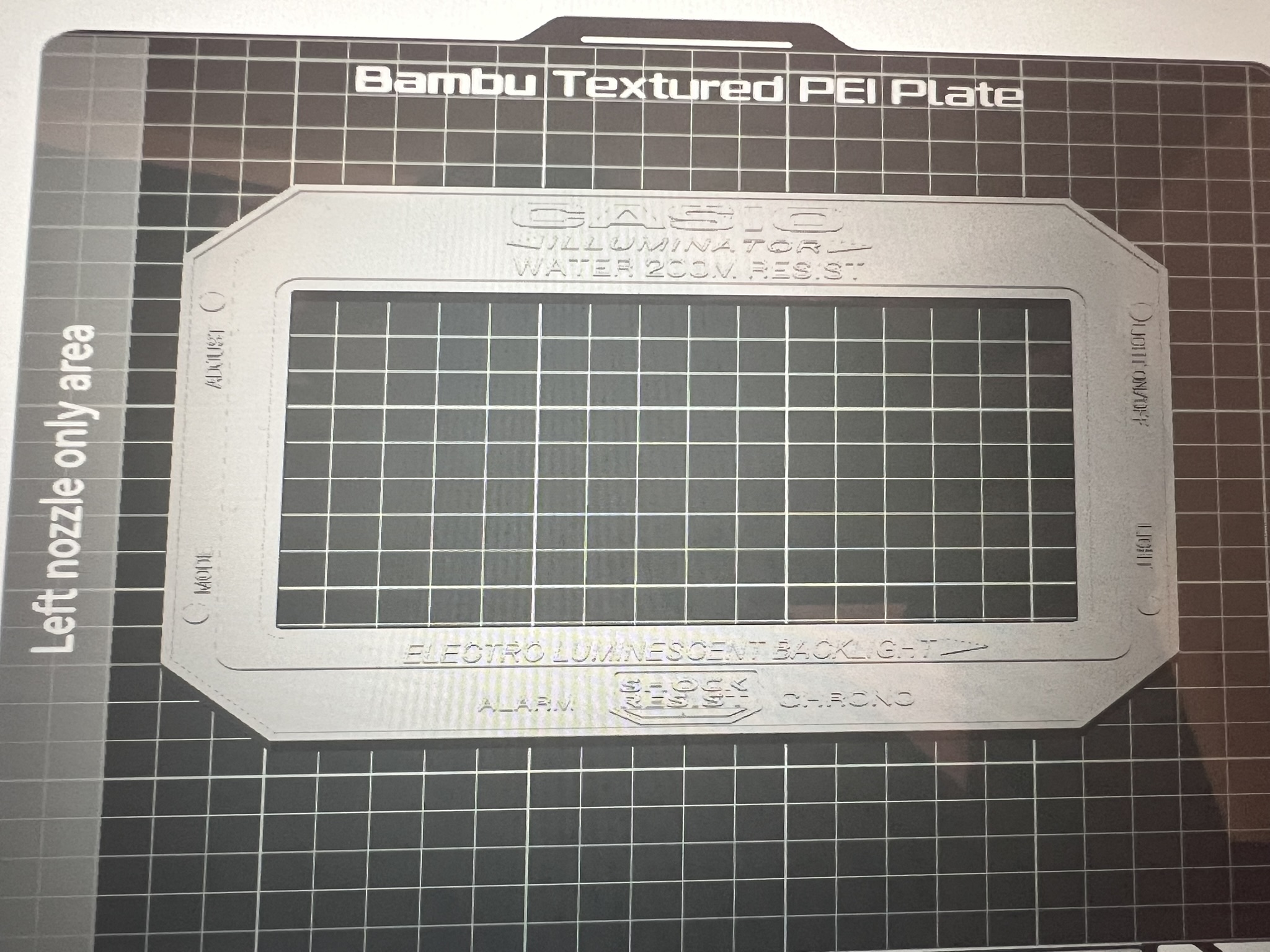 Miniatura 3 do modelo 3D G-Shock Wall clock frame for atomic clock