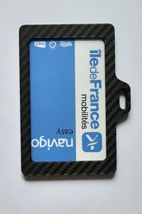 Keycard holder with mounting slot (right side)