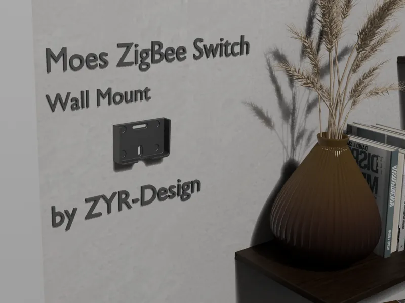 Universal Wall Mount for MOES ZigBee Switch