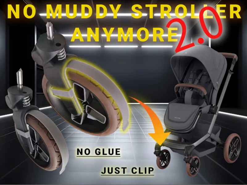 Maxi Cosi Fame Stroller Mudflap 2.0 | Clip-and-Go