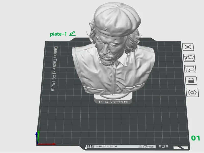 BUSTO ERNESTO CHE GUEVARA 