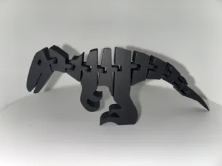 Small Articulating Velociraptor Dinosaur