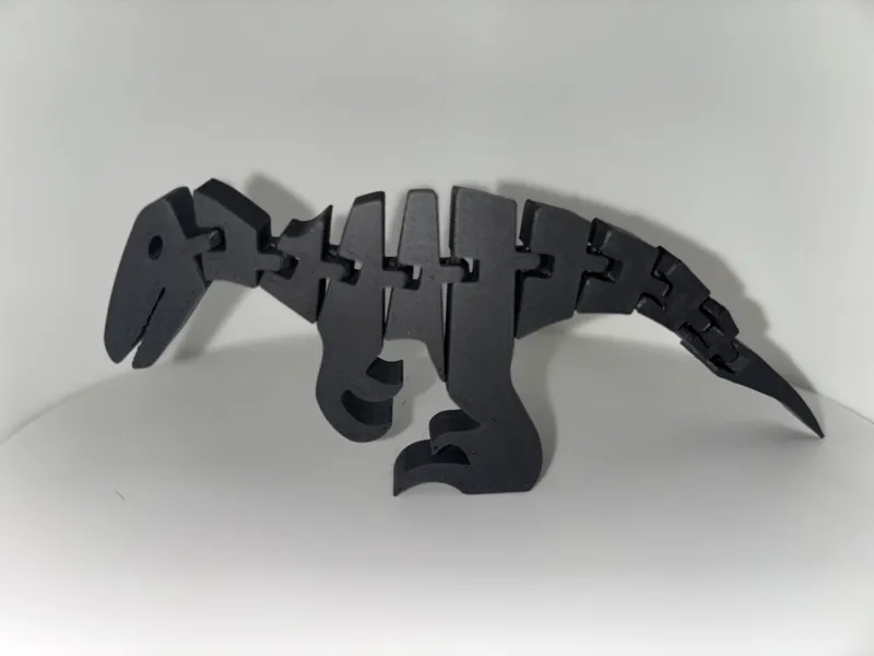 Small Articulating Velociraptor Dinosaur