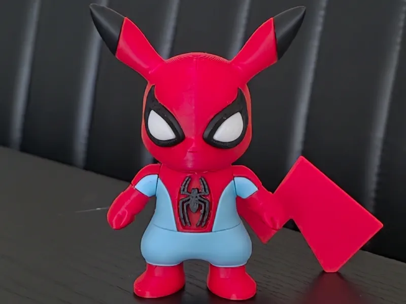 Spider Man - Pikachu No AMS (Multiparts)