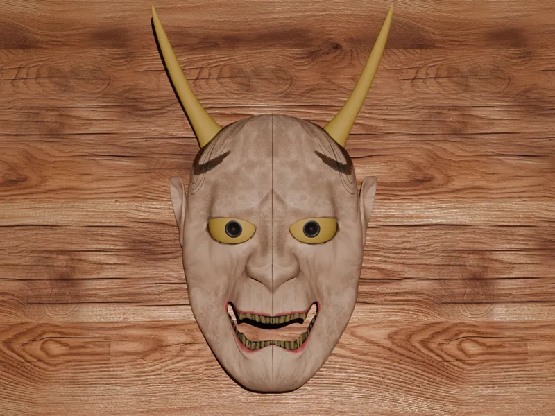 maschera giapponese