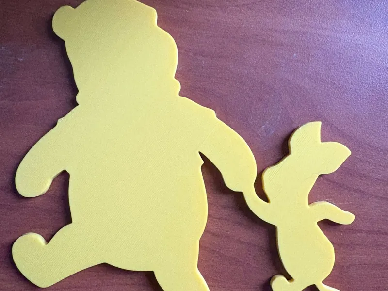 winny the pooh and piglet wall art
