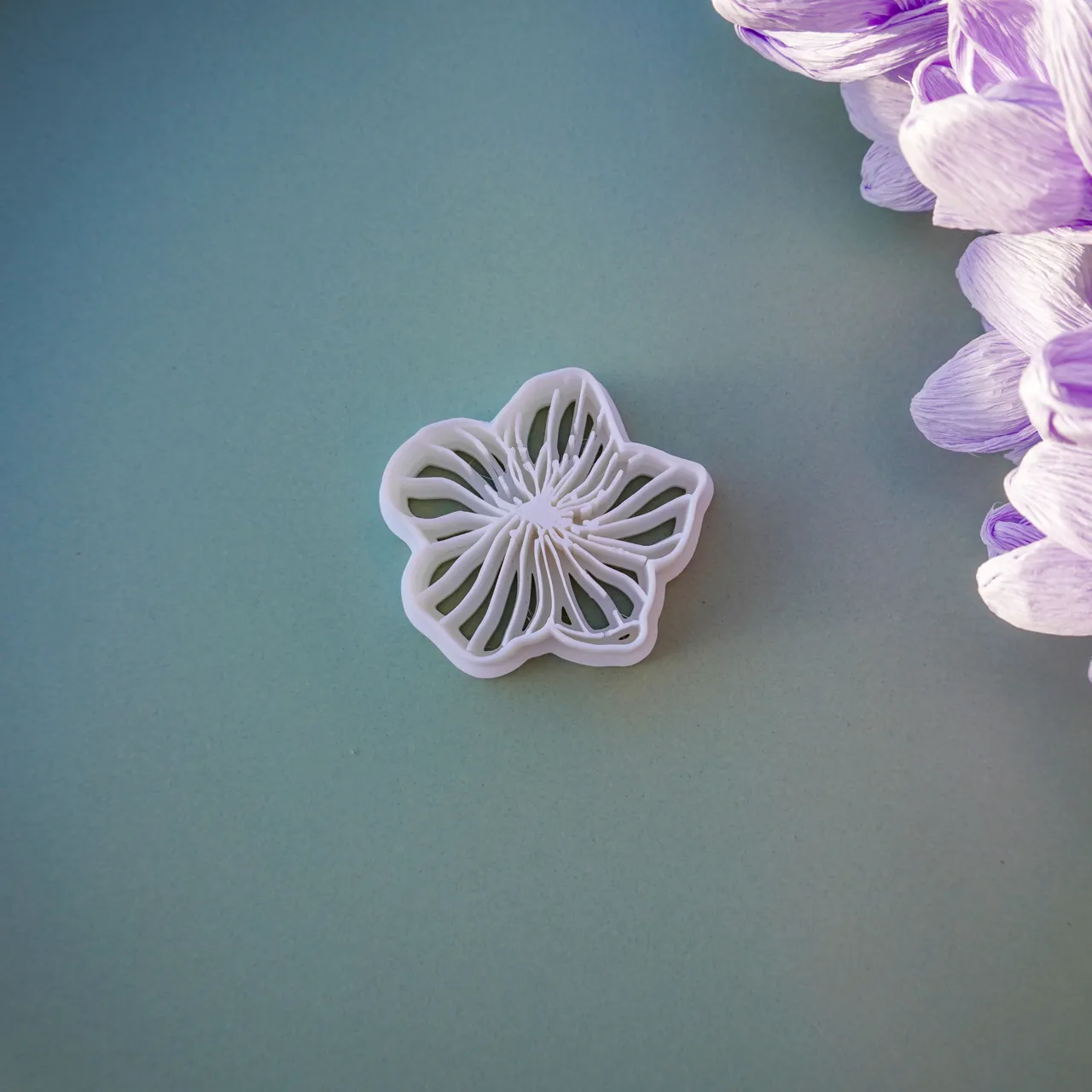 Flower Clay Cutter For Earrings Necklaces view 2
