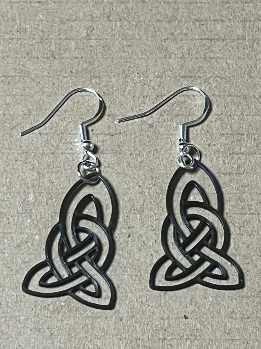 Pendientes nudo eterno celta 1 view 3