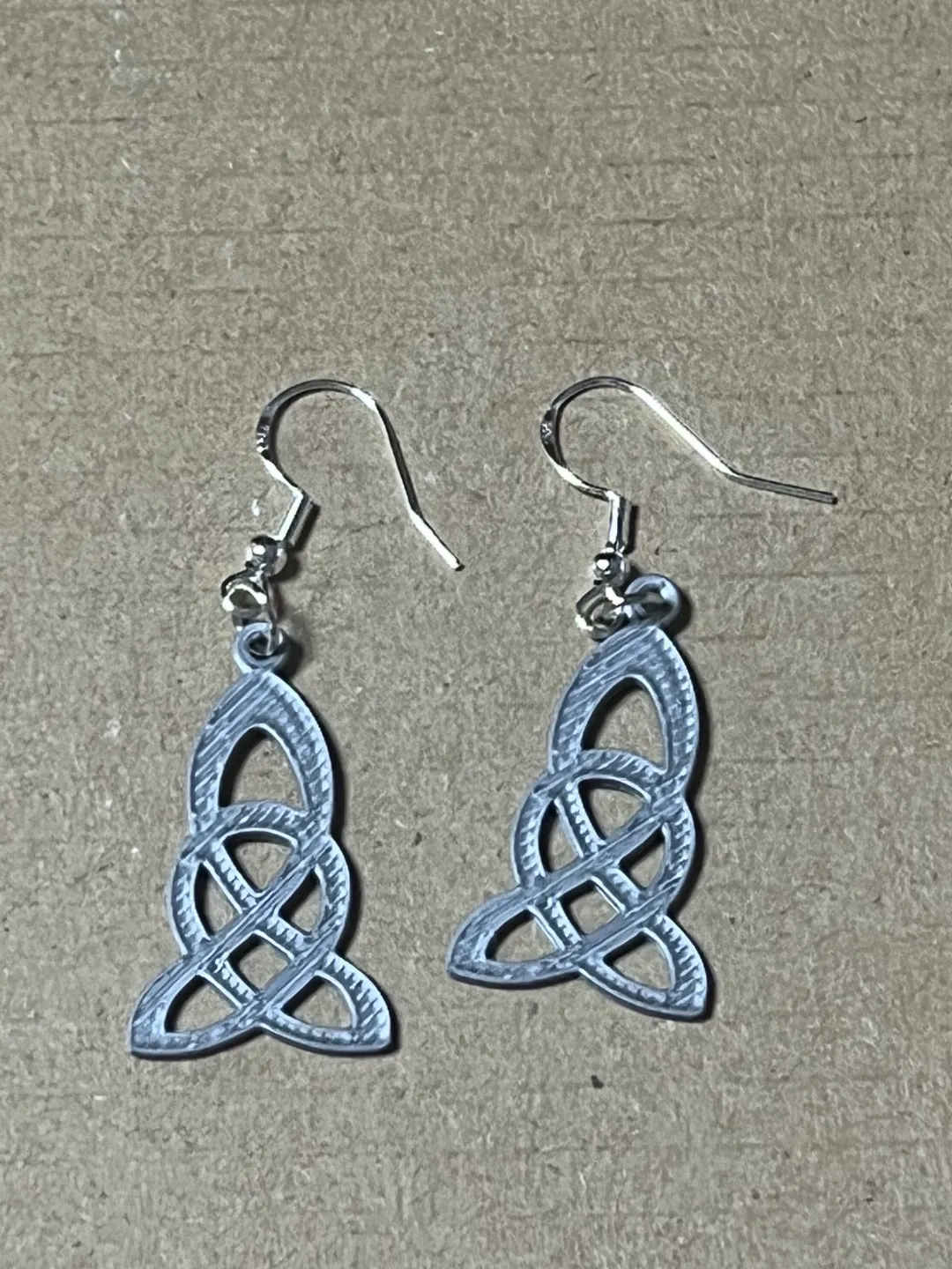 Pendientes nudo eterno celta 1 view 4