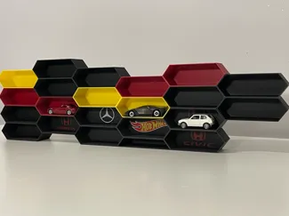 Modular Hex Display Shelf/Box for 1/64 Car